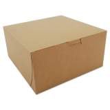 SCT BAKERY BOXES, 8 X 8 X 4, KRAFT, 250/CARTON (0941K)