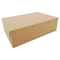 SCT Bakery Boxes, 14 x 10 x 4, Kraft, 100/Bundle (1025K)