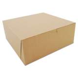 SCT BAKERY BOXES, 10 X 10 X 4, KRAFT, 100/BUNDLE (0973K)