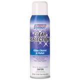 Dymon CLEAR REFLECTIONS MIRROR AND GLASS CLEANER, 20 OZ, AEROSOL, 12/CARTON (38520CT)