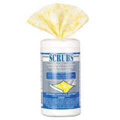 SCRUBS Stainless Steel Cleaner Towels, 30/Canister, 6 Canisters/Carton (91930CT)
