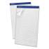 Ampad Perforated Writing Pads, Wide/Legal Rule, 50 White 8.5 x 14 Sheets, Dozen (20330)