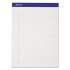 Ampad Perforated Writing Pads, Wide/Legal Rule, 50 White 8.5 x 11.75 Sheets, Dozen (20320)
