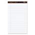 TOPS Docket Gold Ruled Perforated Pads, Wide/Legal Rule, 50 White 8.5 x 14 Sheets, 12/Pack (63990)