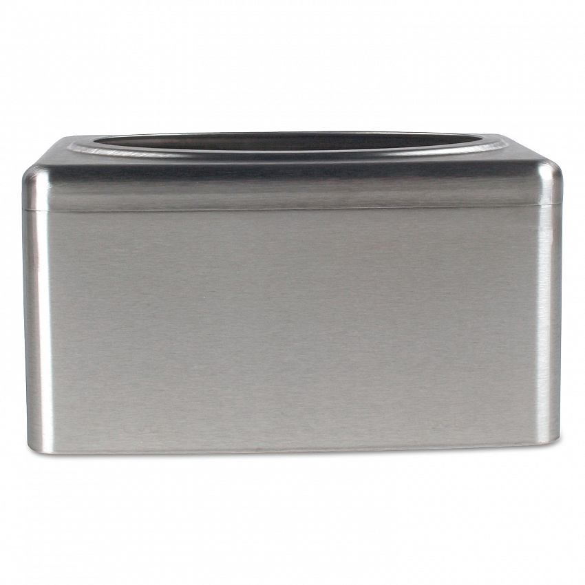 Folded Towel Dispenser, 10.4 x 6.1 x 5.4, Stainless Steel (09924)