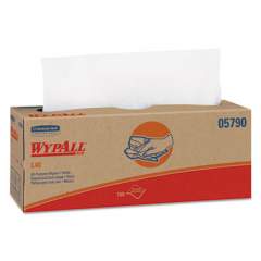WypAll L40 Towels, POP-UP Box, White, 16 2/5 x 9 4/5, 100/Box, 9 Boxes/Carton (05790)