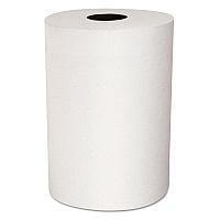 Slimroll Towels, Absorbency Pockets, 8" x 580 ft, White, 6 Rolls/Carton (12388)