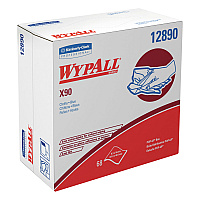 X90 Cloths, POP-UP Box, 2-Ply, 8.3 x 16.8, Denim Blue, 68/Box, 5 Boxes/Carton (12890)