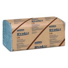 WypAll L10 Windshield Wipers, Banded, 2-Ply, 9.3 x 10.25, 140/Pack, 16 Packs/Carton (05120)