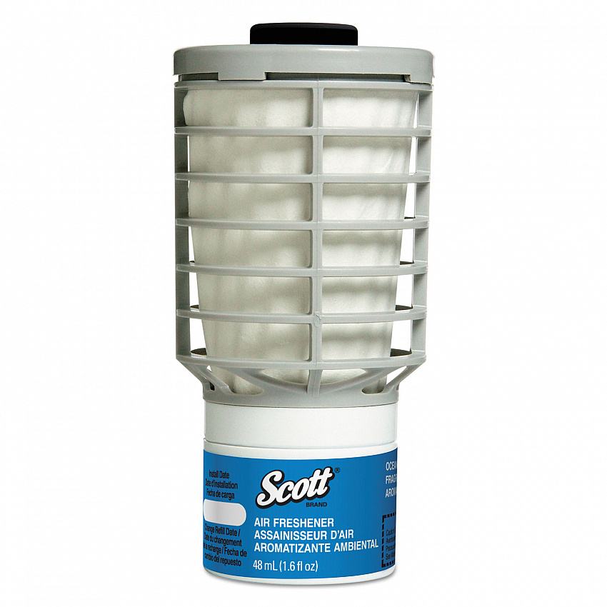 Essential Continuous Air Freshener Refill, Ocean, 48 mL Cartridge, 6/Carton (91072)