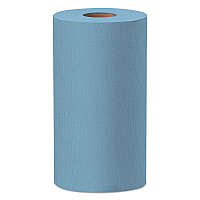 General Clean X60 Cloths, Small Roll, 9.8 x 13.4, Blue, 130/Roll, 12 Rolls/Carton (35411)
