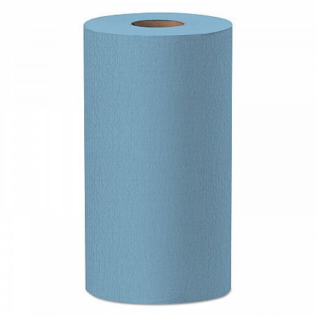 General Clean X60 Cloths, Small Roll, 9.8 x 13.4, Blue, 130/Roll, 12 Rolls/Carton (35411)