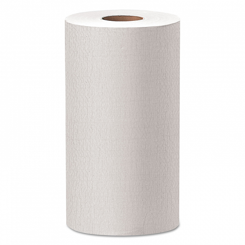 General Clean X60 Cloths, Small Roll, 9.8 x 13.4, White, 130/Roll, 12 Rolls/Carton (35401)