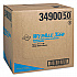 General Clean X60 Cloths, Flat Sheet, 12.5 x 16.8, White, 150/Box, 6 Boxes/Carton (34900)