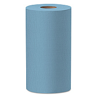 General Clean X60 Cloths, Small Roll, 13.5 x 19.6, Blue, 130/Roll, 6 Rolls/Carton (35431)