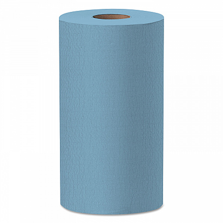 General Clean X60 Cloths, Small Roll, 13.5 x 19.6, Blue, 130/Roll, 6 Rolls/Carton (35431)
