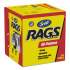 Scott Rags in a Box, POP-UP Box, 10 x 12, White, 200/Box, 8 Boxes per Carton (75260CT)
