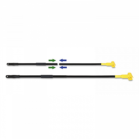 Two-Piece Metal Handle with Plastic Jaw Head, 1.5