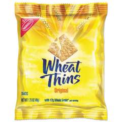 Nabisco Wheat Thins Crackers, Original, 1.75 oz Bag, 72/Carton (00798)