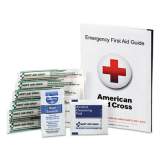 First Aid Only First Aid Guide w/Supplies, 9 Pieces (FAE6017)
