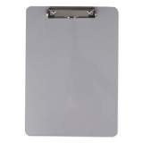 Universal Aluminum Clipboard with Low Profile Clip, 1/2" Capacity, 8 x 11 1/2 Sheets (40301)