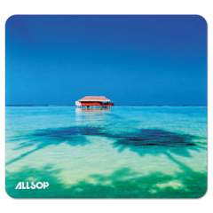 Allsop Naturesmart Mouse Pad, Tropical Maldives, 8 1/2 x 8 x 1/10 (31625)