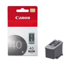Canon 0615B002 (PG-40) Ink, 195 Page-Yield, Black