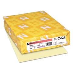 Neenah Paper CLASSIC Linen Stationery, 24 lb, 8.5 x 11, Baronial Ivory, 500/Ream (05221)