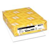 Neenah Paper Exact Vellum Bristol Cover Stock, 94 Bright, 67 lb, 8.5 x 11, White, 250/Pack (80211)