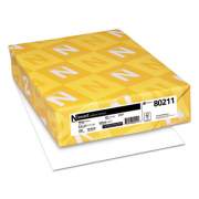 Neenah Paper Exact Vellum Bristol Cover Stock, 94 Bright, 67 lb, 8.5 x 11, White, 250/Pack (80211)