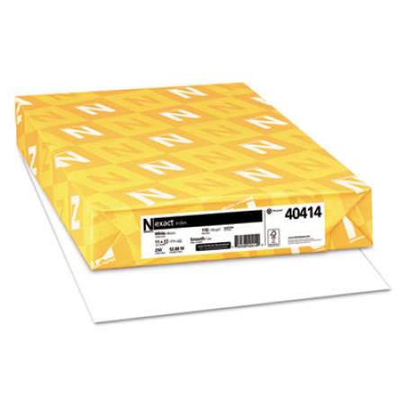 Neenah Paper Exact Index Card Stock, 92 Bright, 110 lb, 11 x 17, White, 250/Pack (40414)