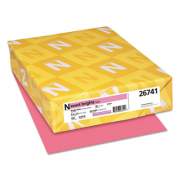 Neenah Paper Exact Brights Paper, 20lb, 8.5 x 11, Bright Pink, 500/Ream (26741)