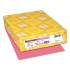 Neenah Paper Exact Brights Paper, 20lb, 8.5 x 11, Bright Pink, 500/Ream (26741)