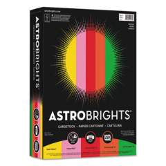 Astrobrights Color Cardstock -"Vintage" Assortment, 65lb, 8.5 x 11, Assorted, 250/Pack (21003)