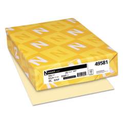 Neenah Paper Exact Index Card Stock, 110 lb, 8.5 x 11, Ivory, 250/Pack (49581)
