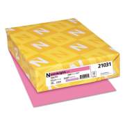 Astrobrights Color Paper, 24 lb, 8.5 x 11, Pulsar Pink, 500/Ream (21031)