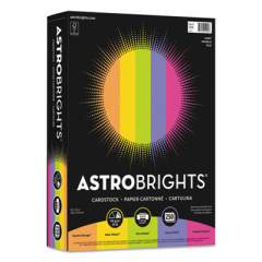Astrobrights Color Cardstock -"Happy" Assortment, 65lb, 8.5 x 11, Assorted, 250/Pack (21004)