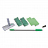 SpeedClean Window Cleaning Kit, Aluminum, 6 ft Extension Pole, 8
