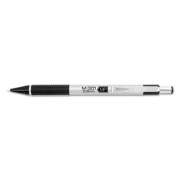Zebra M-301 Mechanical Pencil, 0.5 mm, HB (#2.5), Black Lead, Steel/Black Accents Barrel, Dozen (54010)