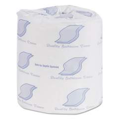 GEN Bath Tissue, Wrapped, Septic Safe, 2-Ply, White, 300 Sheets/Roll, 96 Rolls/Carton (999B)