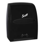Scott Essential Manual Hard Roll Towel Dispenser, 13.06 x 11 x 16.94, Black (46253)