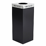 Square-Fecta Lid, Recycle, 15.5w x 15.5d x 3h, Silver (2990RE)