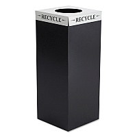 Square-Fecta Lid, Recycle, 15.5w x 15.5d x 3h, Silver (2990RE)