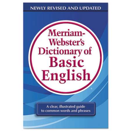 Merriam Webster Dictionary of Basic English, Paperback, 800 Pages (7319)
