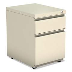 Alera File Pedestal with Full-Length Pull, Left or Right, 2-Drawers: Box/File, Legal/Letter, Putty, 14.96" x 19.29" x 21.65" (PBBFPY)
