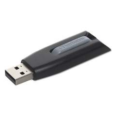 Verbatim Store 'n' Go V3 USB 3.0 Drive, 256 GB, Black/Gray (49168)