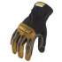 Ironclad Ranchworx Leather Gloves, Black/Tan, Medium (RWG203M)