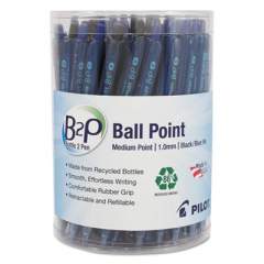 Pilot B2P Bottle-2-Pen Recycled Ballpoint Pen, Retractable, Medium 1 mm, Assorted Ink and Barrel Colors, 36/Pack (57050)
