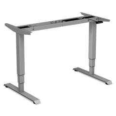 Alera AdaptivErgo 3-Stage Electric Table Base with Memory Controls, 25" to 50.7", Gray (HT3SAG)