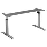 Alera AdaptivErgo Pneumatic Height-Adjustable Table Base, 26.18" to 39.57", Gray (HTPN1G)